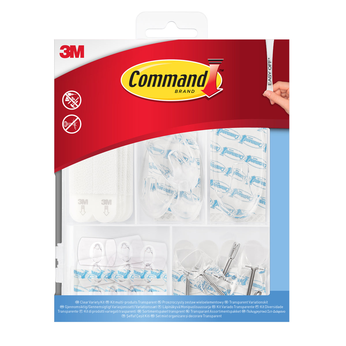 Command Clear Variety Kit 17232CLR