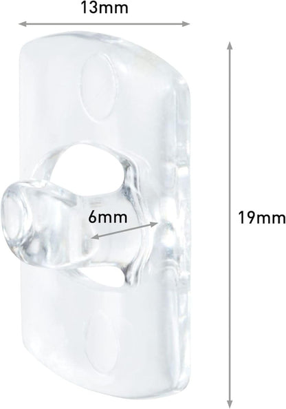 Command Clear Decorating Clips 17026CLR - 20 Clips