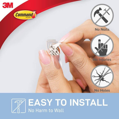 Command Clear Decorating Clips 17026CLR - 20 Clips