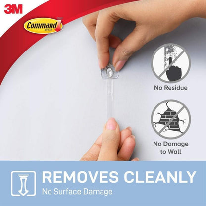Command Clear Decorating Clips 17026CLR - 20 Clips