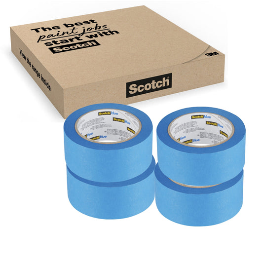 ScotchBlue Multi-Surface Premium Masking Tape, 48mm x 41m - 4 Rolls