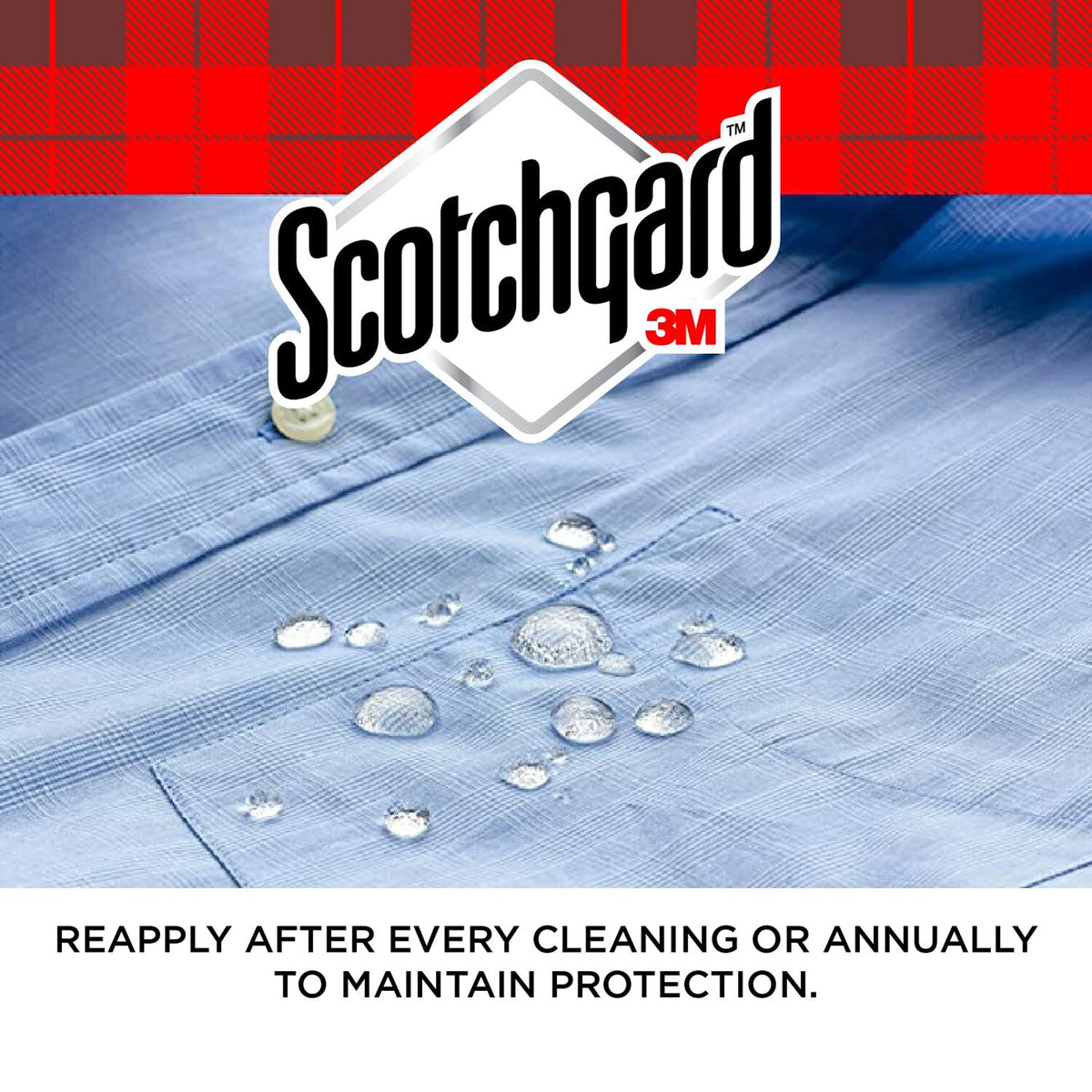 Scotchgard Fabric Transparent Water Shield, 400ml - 2 Cans