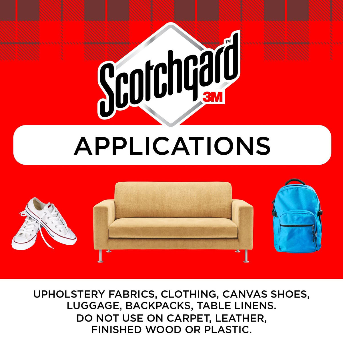 Scotchgard Fabric Transparent Water Shield, 400ml - 2 Cans
