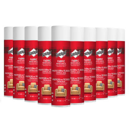 Scotchgard Fabric Transparent Water Shield, 400ml - 10 Cans