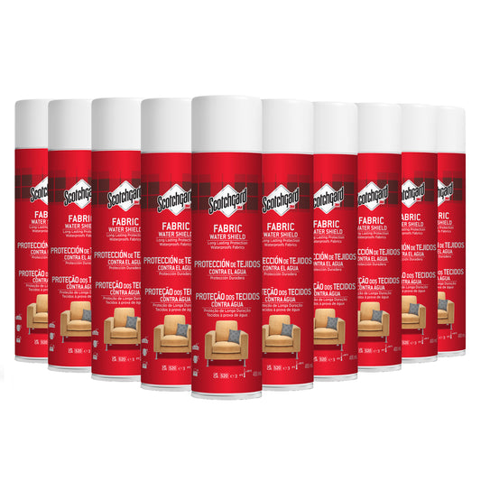 Scotchgard Fabric Transparent Water Shield, 400ml - 10 Cans