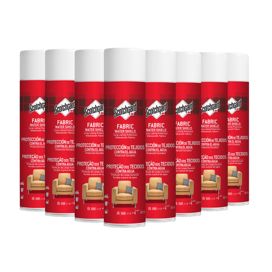 Scotchgard Fabric Transparent Water Shield, 400ml - 8 Cans