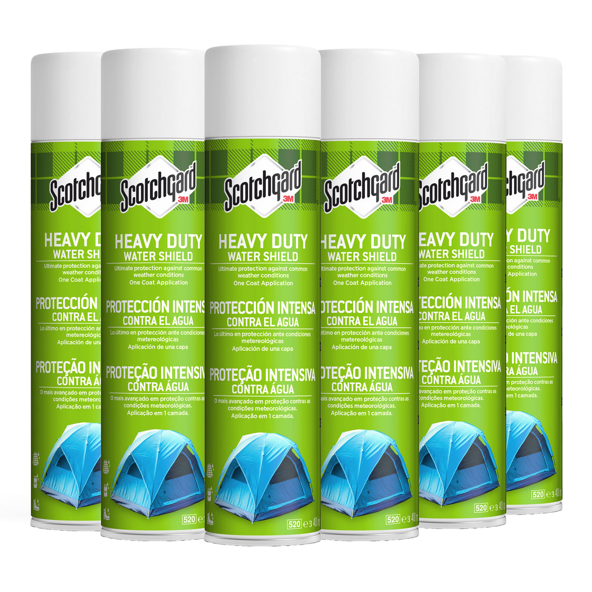 Scotchgard Heavy Duty Water Shield, 400ml - 6 Cans