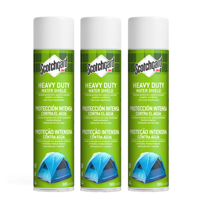 Scotchgard Heavy Duty Water Shield, 400ml - 3 Cans