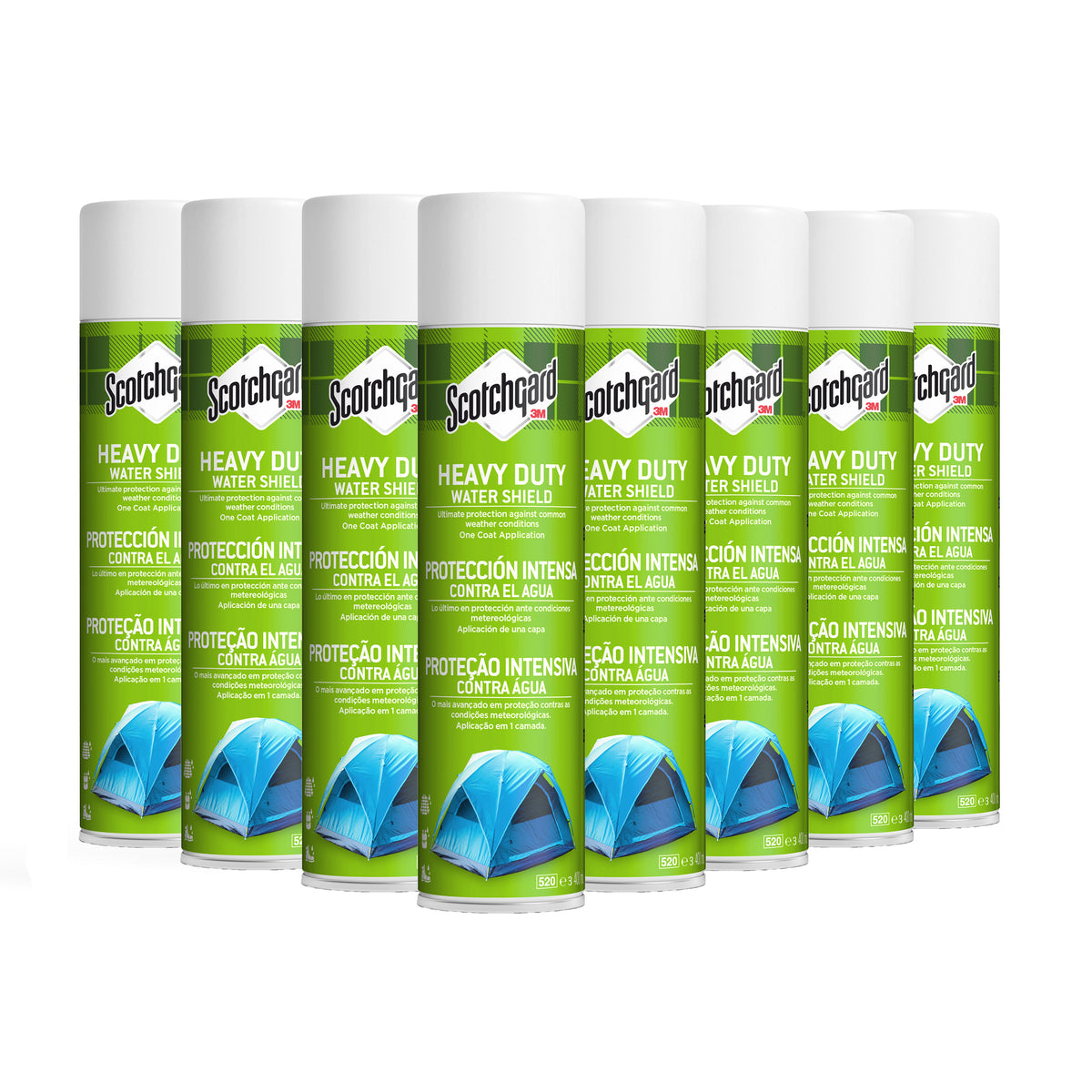 Scotchgard Heavy Duty Water Shield, 400ml - 8 Cans