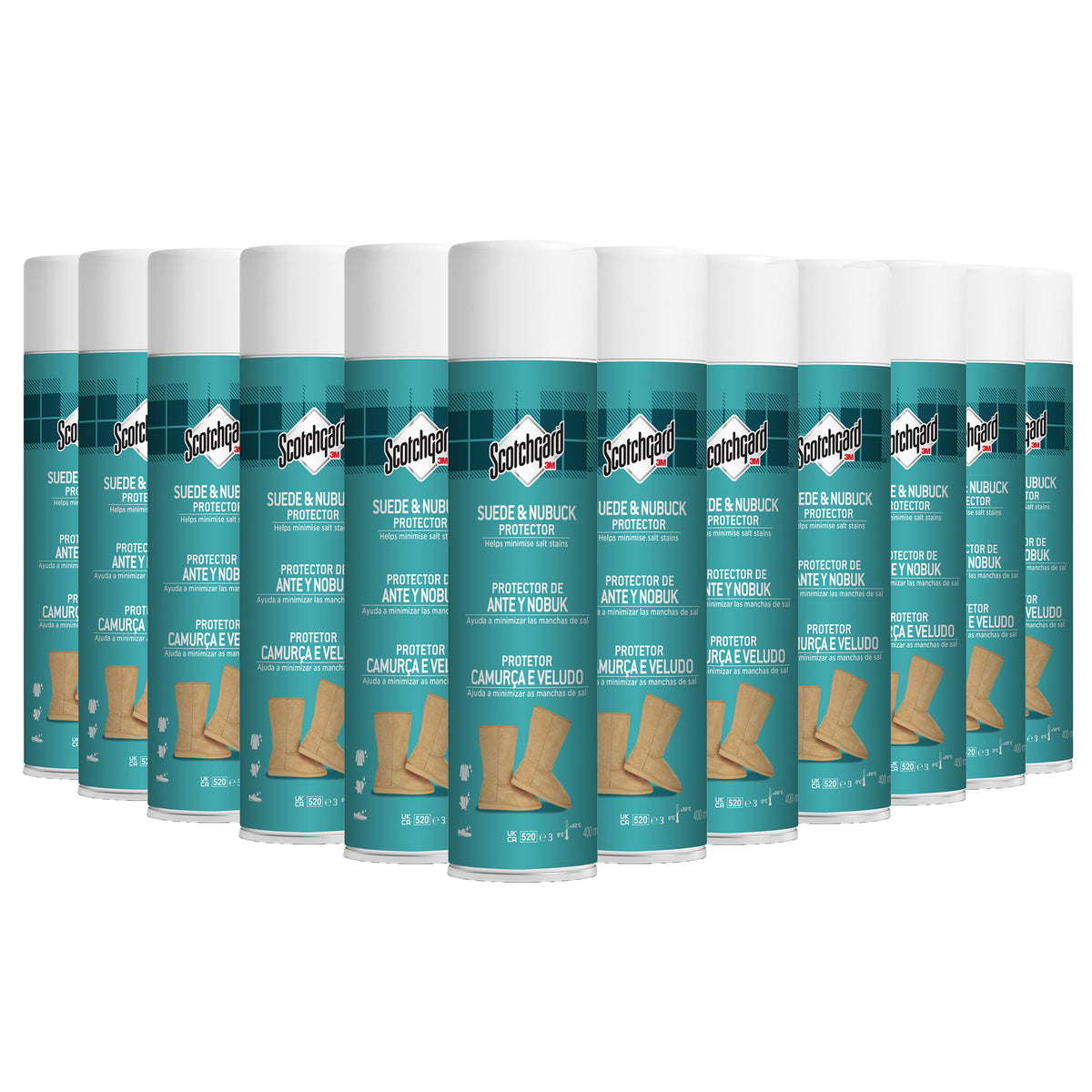 Scotchgard Suede & Nubuck Protector, 400ml - 12 Cans