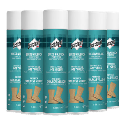 Scotchgard Suede & Nubuck Protector, 400ml - 6 Cans
