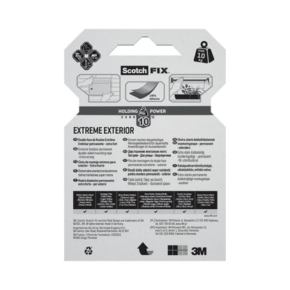 Scotch-Fix Extreme Exterior Mounting Tape, 19mm x 1.5M