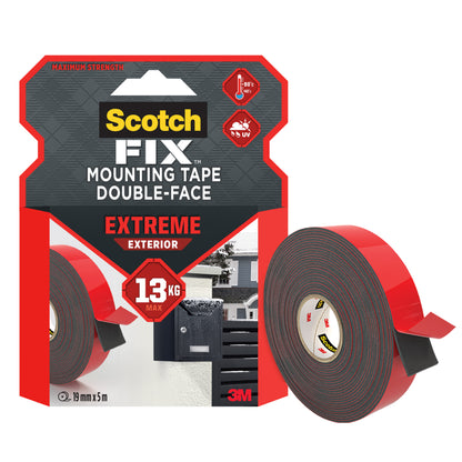 Scotch-Fix Extreme Exterior Mounting Tape 19mm x 5M