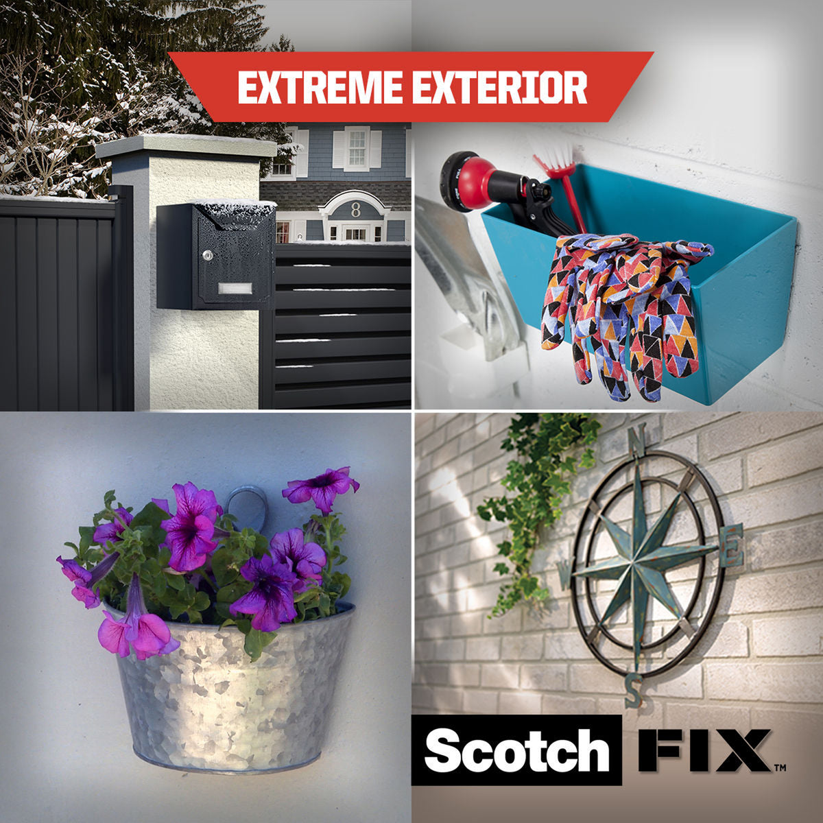Scotch-Fix Extreme Exterior Mounting Tape, 19mm x 1.5M