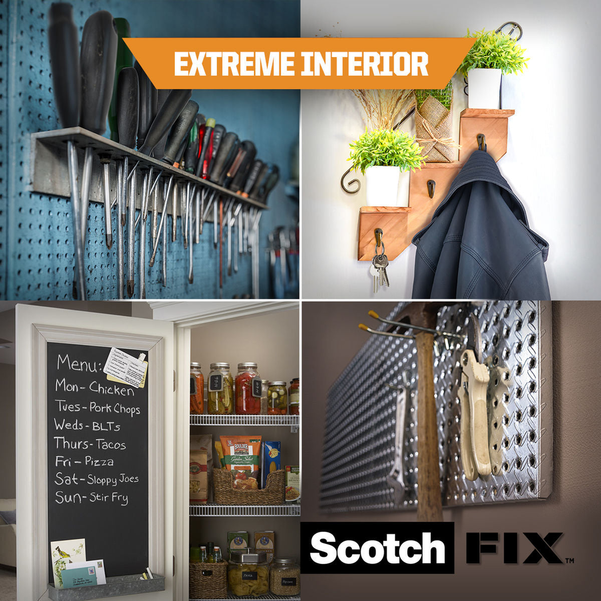 Scotch-Fix Extreme Interior Mounting Tape, 19mm x 5M
